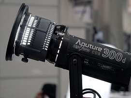 Aputure представила новый LED-осветитель Light Storm 300d