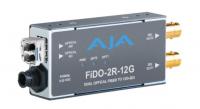 2-Channel Single-Mode LC Fiber to 12G-SDI Receiver AJA FiDO-2R-12G