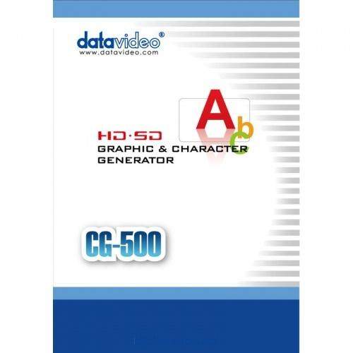 Программа титров Datavideo CG-500