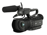 4KCAM ручной камкордер с IP функциями и титрами для спорта и новостей JVC GY-HM250E