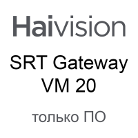 ПО сетевого шлюза Haivision SRT Gateway VM 20