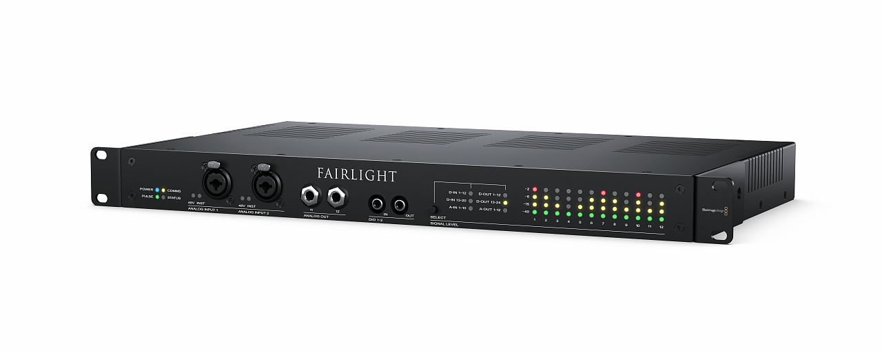 Blackmagic Fairlight Audio Interface программное обеспечение
