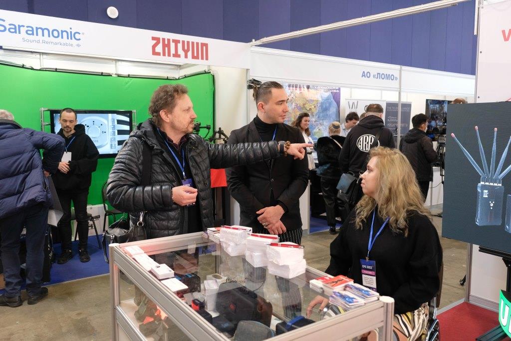 VIDAU Systems на 18-й международной выставке оборудования, услуг и новых технологий для кино-, телепроизводства и новых медиа CPS 2022. 