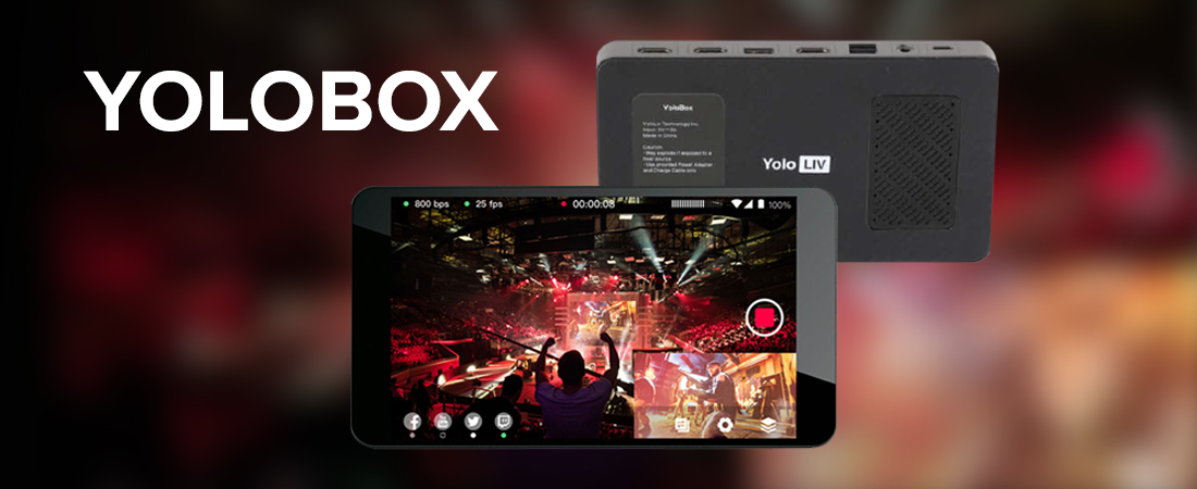 Компактная Live Stream студия YoloBox из семейства устройств All-in-one 