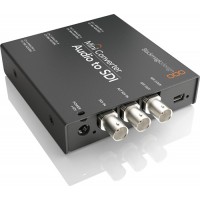 Blackmagic Mini Converter - Audio to SDl 2, эмбедер 4х каналов аналогового звука в SDl CONVMCAUDS2