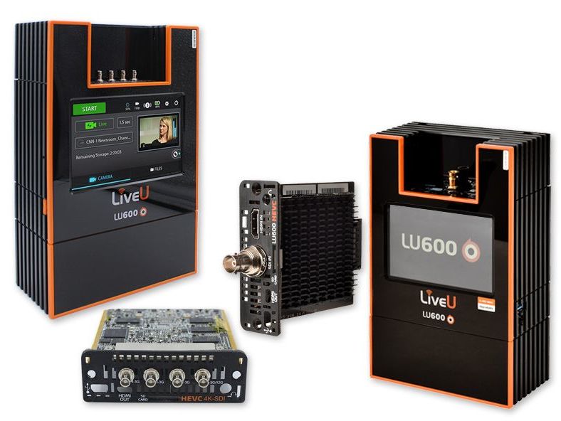 Флагманская модель LiveU для потоковой передачи видео в интернет: Видеостример LU600