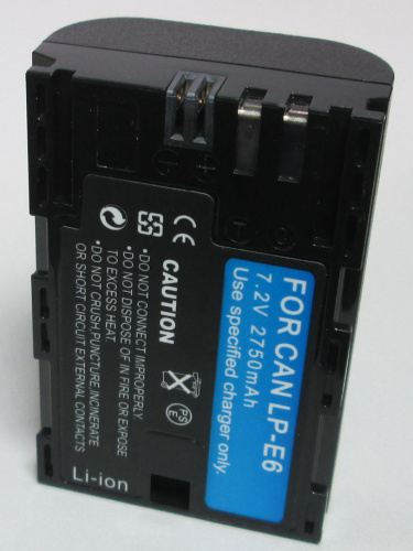 Аккумуляторная батарея 7,2В, 1,8А*ч CNRY LP-E6/E6N