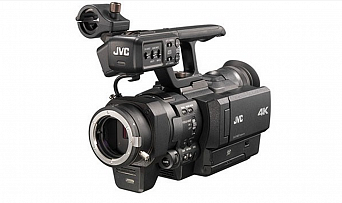 Новая 4K камера GY-HMQ10 от JVC. Первый в мире ручной 4K камкордер