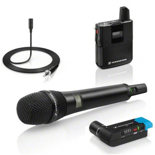 AVX-COMBO SET-3-EU Беспроводной комплект с ручным микрофоном, body-передатчиком и компактным приемникомDECT Sennheiser