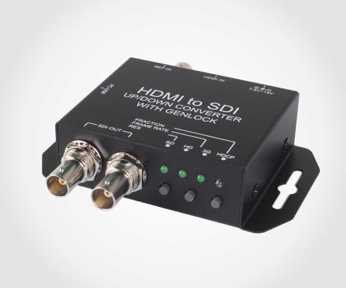 Конвертер с внешней синхронизацией HDMI в SDI-S с Genlock Yuan