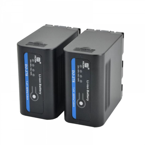 Аккумуляторная батарея  для камер JVC - 58Wh/7.8Ah, 7.4V, DC Выход -7.4V, USB Выход - 5.0V/1.0A, Совместимое З/У –  PL-6000J FXLION DJ-J78