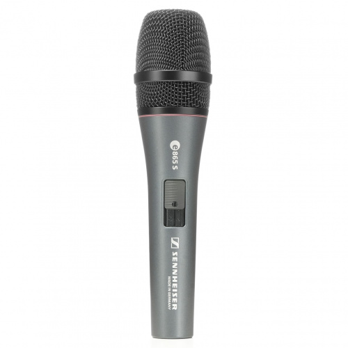 E 865-S Супер-кардиоидный вокальный микрофон с выключателем Sennheiser