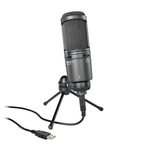 AT2020USB+ Audio-Technica Кардиоидный микрофон с USB-интерфейсом. Кардиоида