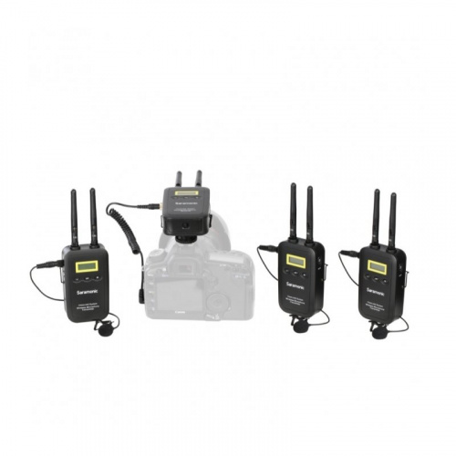Цифровая радиосистема с 3 передатчиками и 1 приемником Saramonic VmicLink5 TX+TX+TX+RX
