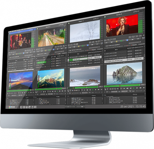 StudioX Cистема для многоканальной записи, воспроизведения и мониторинга видео/аудио сигналов