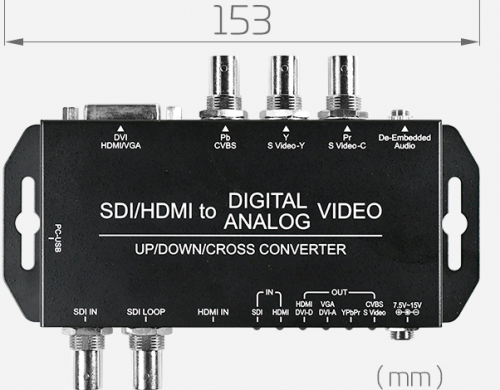 Кросс конвертер SDI/HDMI в Multi Yuan