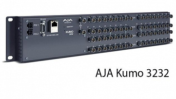 AJA представляет компактный SDI коммутатор KUMO 3232