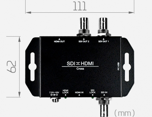 Кросс конвертер SDI в HDMI CROSS Yuan