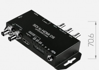 Перекрестный преобразователь SDI bidirect HDMI Genlock Cross Yuan