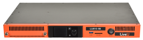Видеостример рэковый с встроенными модемами LiveU LU610 HEVC-4K-M
